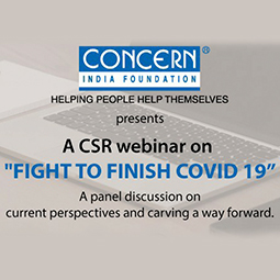 Mr. Vishal Bhardwaj at the CSR Webinar by Concern India Foundation